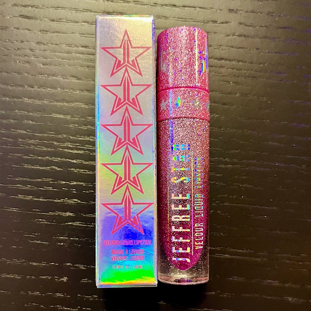 Jeffree Star | ‘Berries On Ice’ Velour Liquid Lipstick NiB | L.E. Holographic - Picture 5 of 16